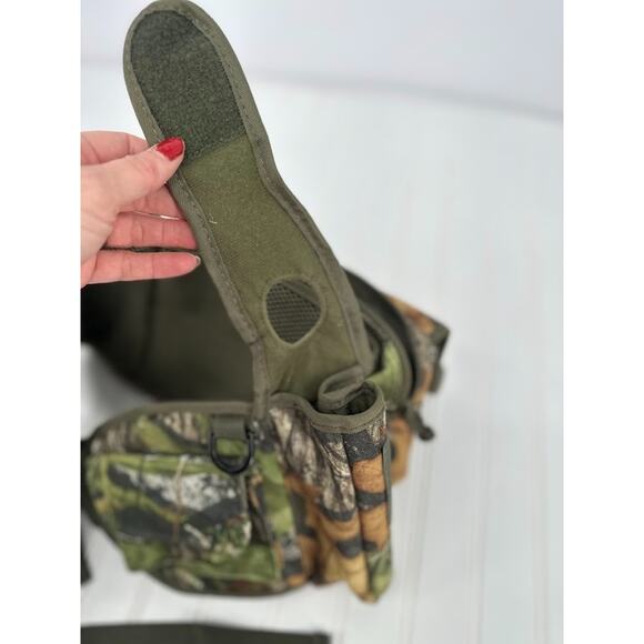 Mossy Oak Turkey Thugs Fanny Pack Belt 15 Pocket Obsession Camo Hunting Archery - Picture 7 of 10